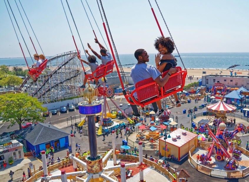 Luna Park in Coney Island, United States